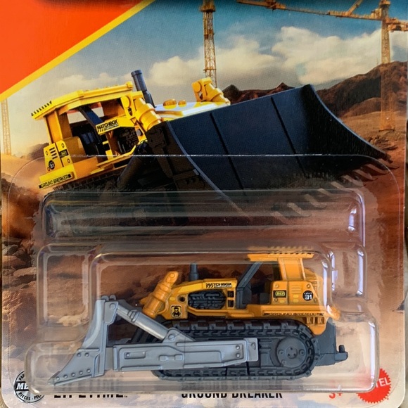 Ground Breaker Matchbox MBX Construction Vehicle 2025 Model MB948 GroundBreaker - Picture 5 of 8